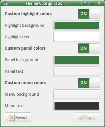 gtk-theme-config settings