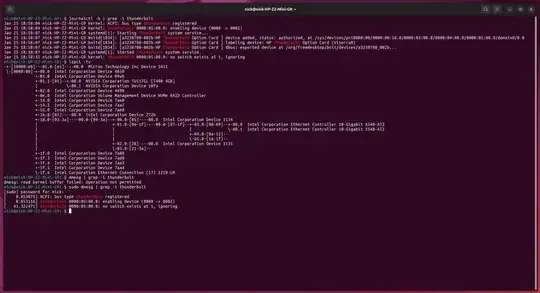 Here's when it works, on cold boots