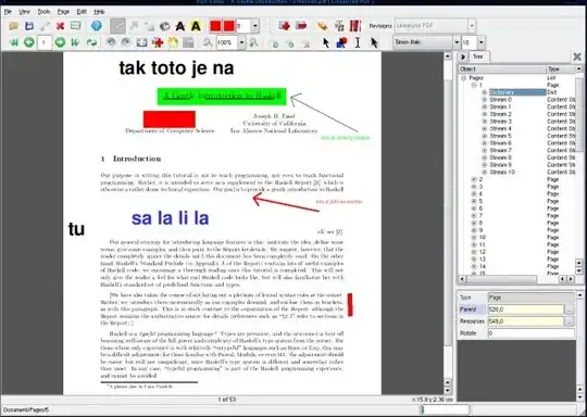 Text Editing in PDFEdit