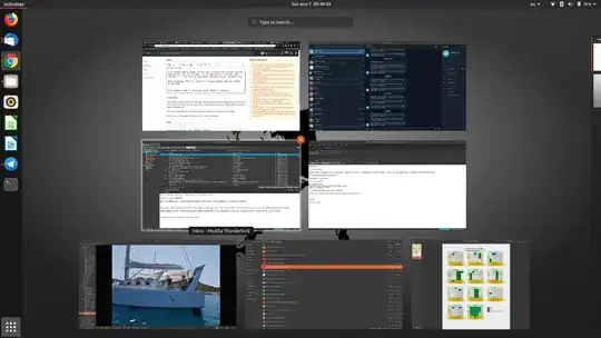 ScreenShot of the desktop