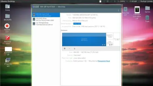 A screenshot showing the glitch/bug