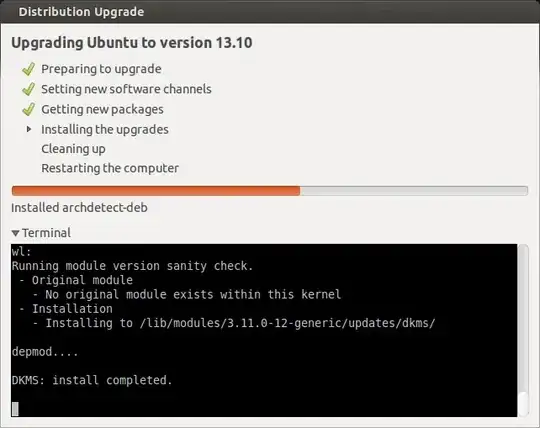 the halted installer app