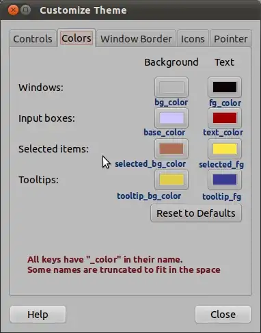 image of appearance window