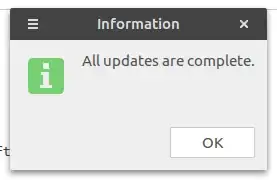 zenity dialog after changing