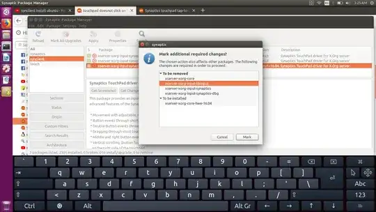 the package prompted to remove these 4