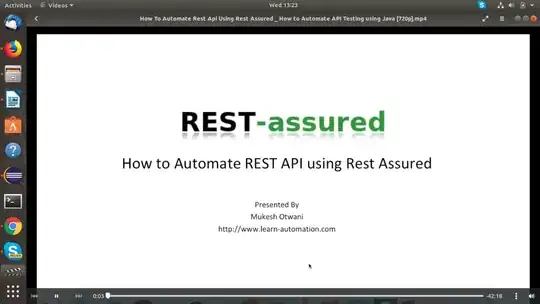 Screenshot of later how it displayed: