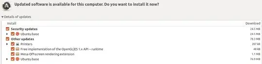 Software Updates packages