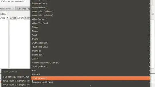 Screenshot of gtkpod