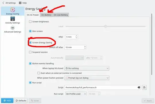 KDE Power Management (Energy Savings