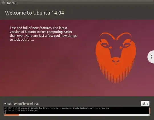 Fetching mirror info fails on laptop