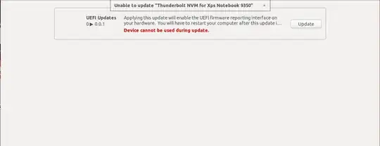 Ubuntu is requesting to install UEFI updates