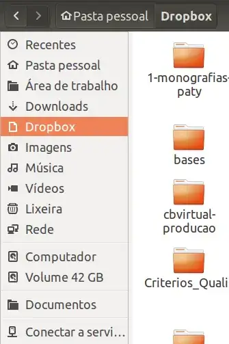 The Dropbox folder will be used as your Documents folde