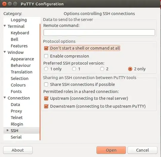 Don't start a shell or command at all