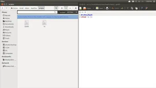 Nautilus Scripts Folder