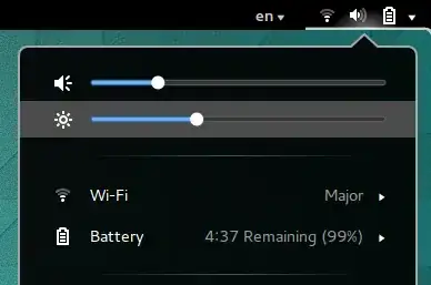 Brightness Slider in laptops