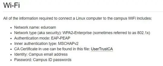 Instructions for connecting