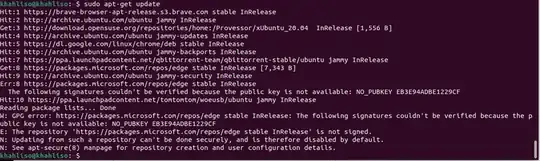This occurs every time i run update