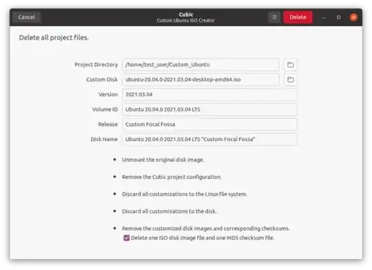 The Cubic Delete Project Page