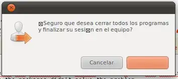 Screenshot of the problem