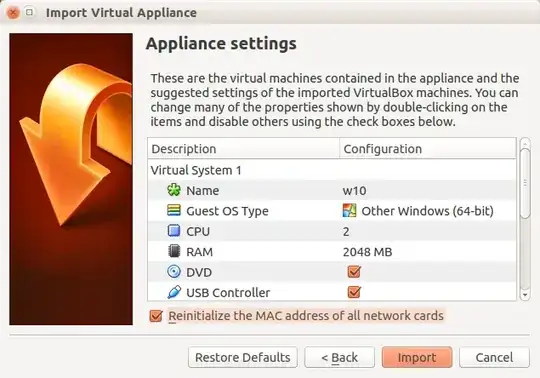 give a configuration according to your system, not all of it but enough