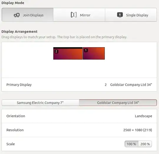 This is the 29" monitor