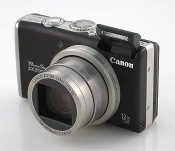 Picture of modern day digital camera