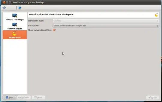 Setting Widget behavior