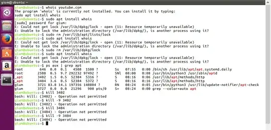 The problem in a screenshot.