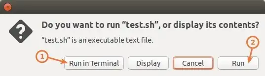 Run a script from Nautilus