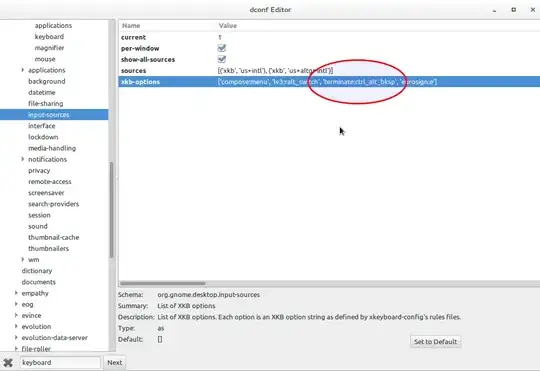 dconf-editor xkb properties