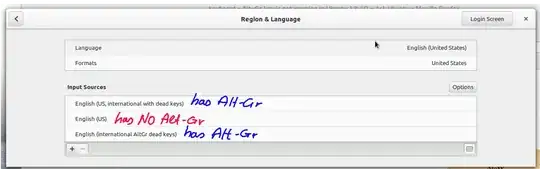 Screenshot: Region & Language settings