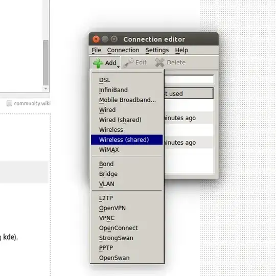 Adding A new connection