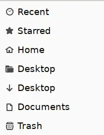 Nautilus Top-Right Shortcut List