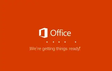 O365 Installer Loading Screen