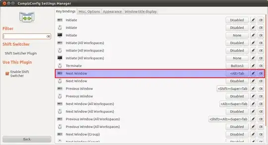 Options for shift switcher