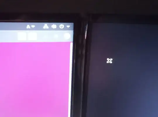 Picture : X cursor on second monitor