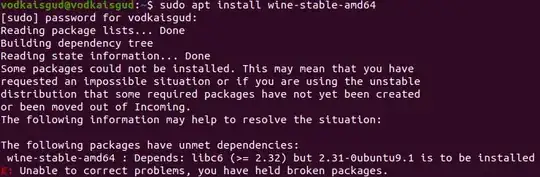 held broken packages