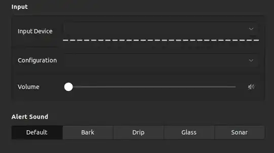 and here is the input
