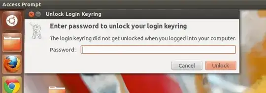 unlock login keyring