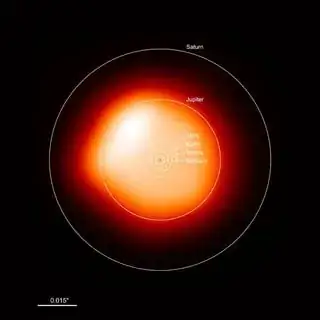 ALMA image of Betelgeuse