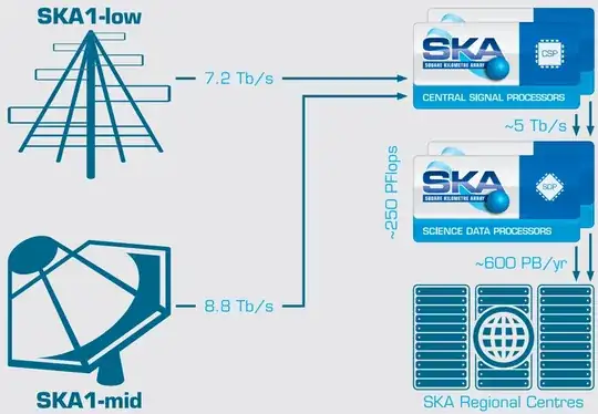 SKA Data Path and Bandwidth