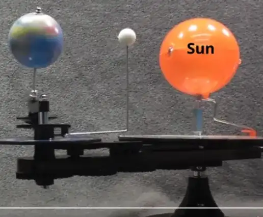 Earth-Moon-Sun orrery