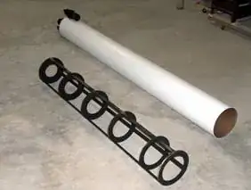 Refractor baffle assembly