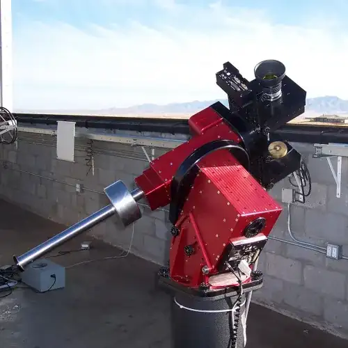 This picture (KN) shows the KELT-North telescope at Winer.