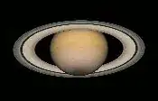 This is an animation of the 28 images of Saturn shown in Saturnoppositions.jpg (simulated views using a computer program written by Tom Ruen)