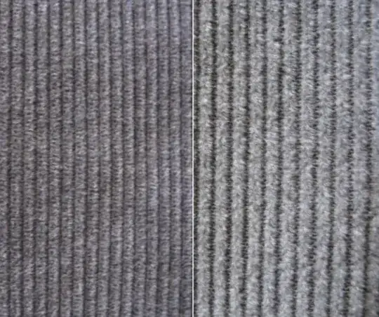 corduroy fabric from https://en.wikipedia.org/wiki/File:Cord_1.jpg