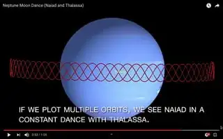 Screenshot from Neptune Moon Dance (Naiad and Thalassa)