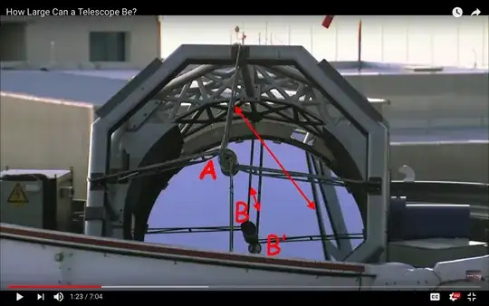 screen shot of a telescope