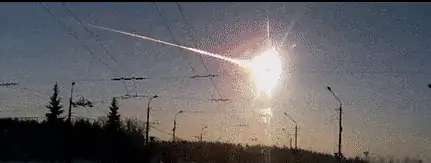 The Chelyabinsk meteor