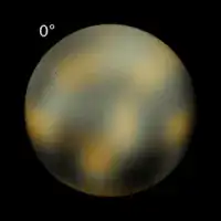Spinning animated gif of Pluto